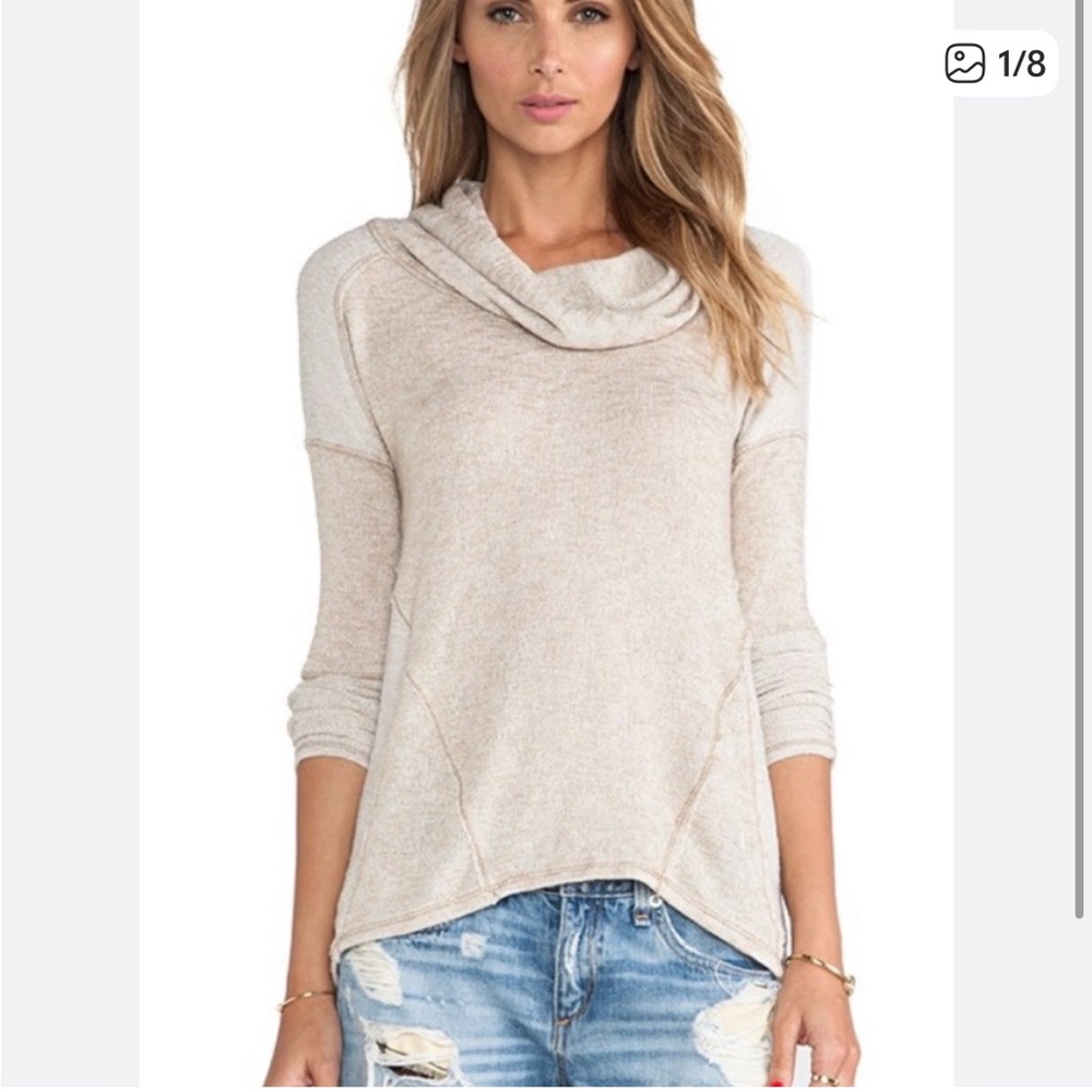 We the Free Free People Tan Oatmeal Beatnik Hacci